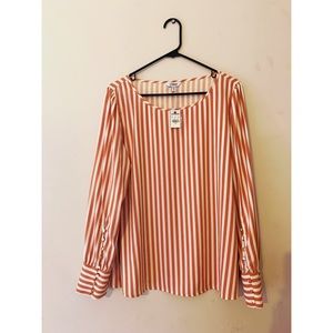 EXPRESS Striped Blouse
